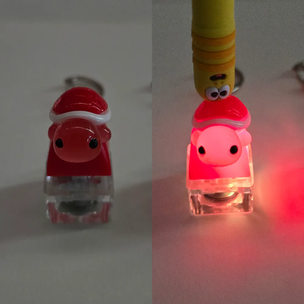 한여름 이벤트 LED 기계식 키보드 키캡 키링 클릭커